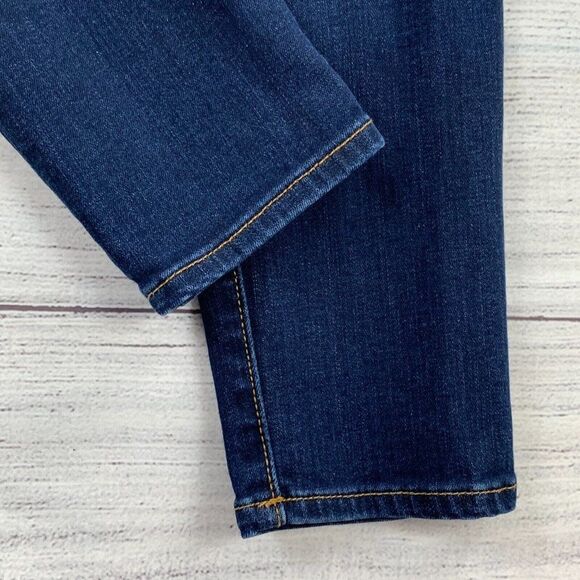 Gap 1969 Jeans sz 28 L Legging Skinny Dark Wash Inseam 31" Women's - Picture 6 of 10